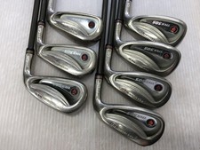 PRGR Right Handed Iron Set Premium Red TR-X 505 5-9,P,A,S Medium butt Flex M37
