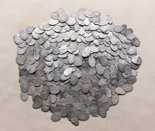 RUSSIA Mikhail Fedorovich (1613-1645) lot 50 silver wire coins