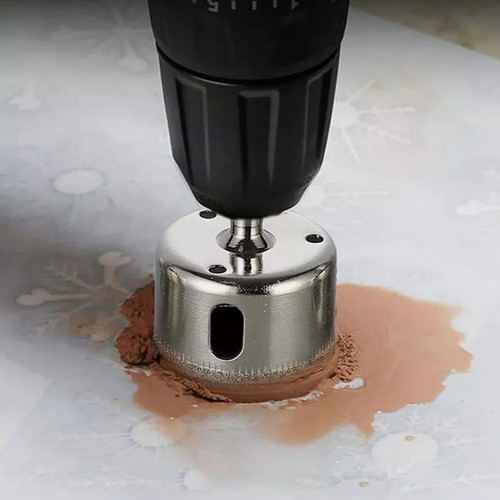 Diamond Drill Bit Glass Ceramic Tile Porcelain Hole Maker Saw Cutting 6-200mm - Picture 6 of 55