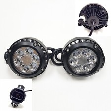 Led Fog Driving Light Fits G M C 2007-2014 Yukon Clear Xenon White Replacement
