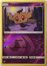 POKEMON PHANTUMP 93/236 COSMIC ECLIPSE COMMON REVERSE HOLO NEAR MINT