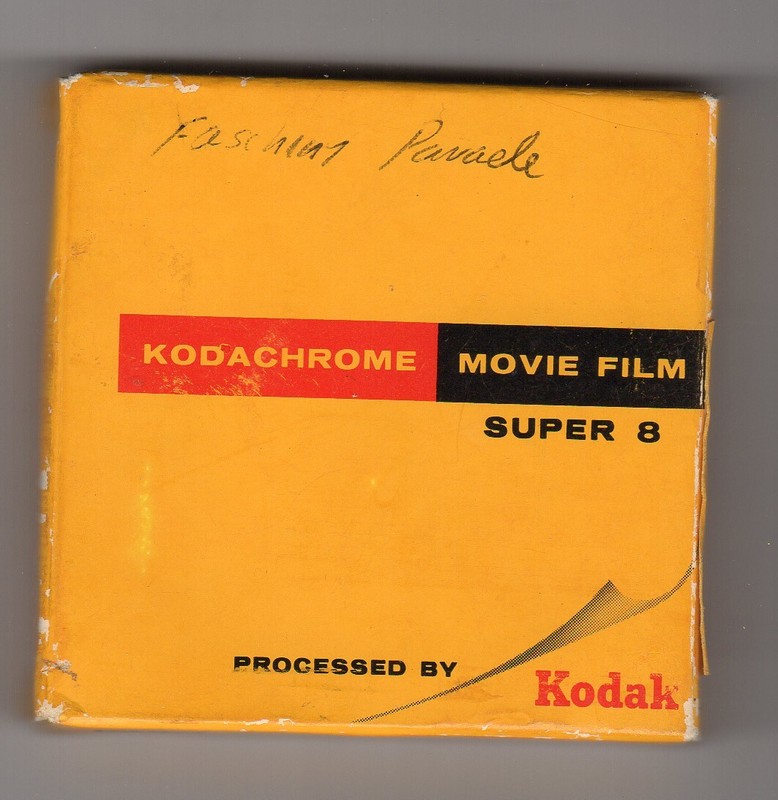 Fasching Parade - Germany - 1971 - 3 reels of SUper 8 fim