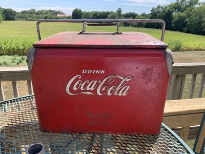 50's coca cola cooler