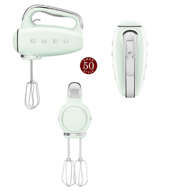 Smeg: Elektrischer Mixer Blau Linie 50'Style