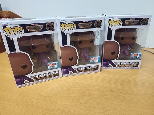 (3) Funko Pop! Vinyl: Marvel - The High Evolutionary - GameStop New York Comic