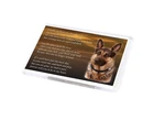 GERMAN SHEPHERD Dog Fridge Magnet Pet loss Bereavement Memorial Gift