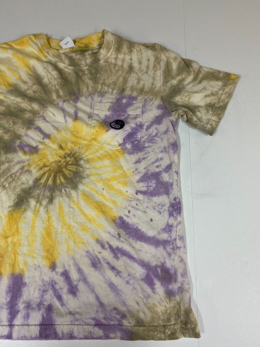 Urban Outfitters Mens t shirt M tie dye chest pocket | eBay