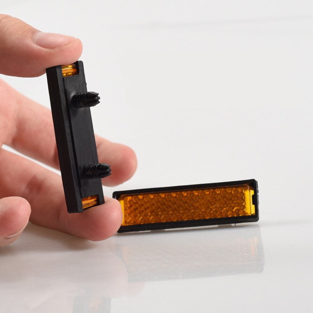 Rainproof Bicycle Pedal Reflectors Improve Nighttime Visibility 10 Pcs eBay