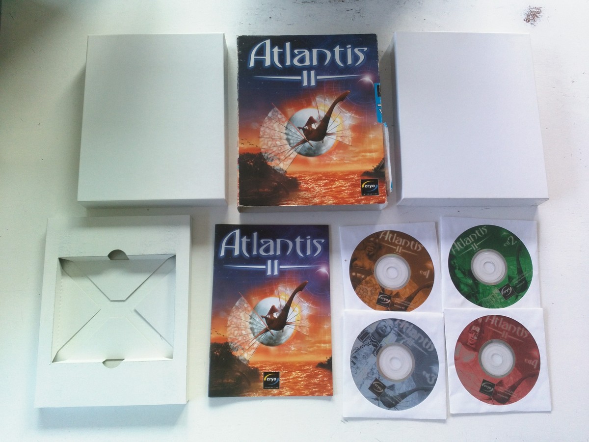 Lot Jeux PC Big Box - Chine, Egypte 1&2, Saga Atlantis, Cryo - Bon État