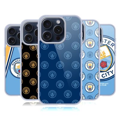 MAN CITY FC 2017/18 KENNZEICHEN GELHÜLLE KOMPATIBEL MIT APPLE iPHONE & MAGSAFE
