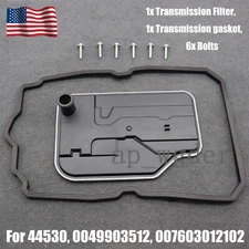 For 2006-14 Mercedes Benz Transmission Filter + Gasket + Pan Bolts Seal Kit