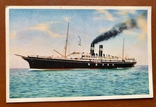 Nice  Ship Postcard America Maru OSK Line Japan to Taiwan ,Dairen before 1945