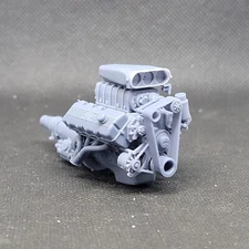 Blown Ford 427 SOHC Buzzard Catcher model engine resin 3D printed 1:24-1:8 scale