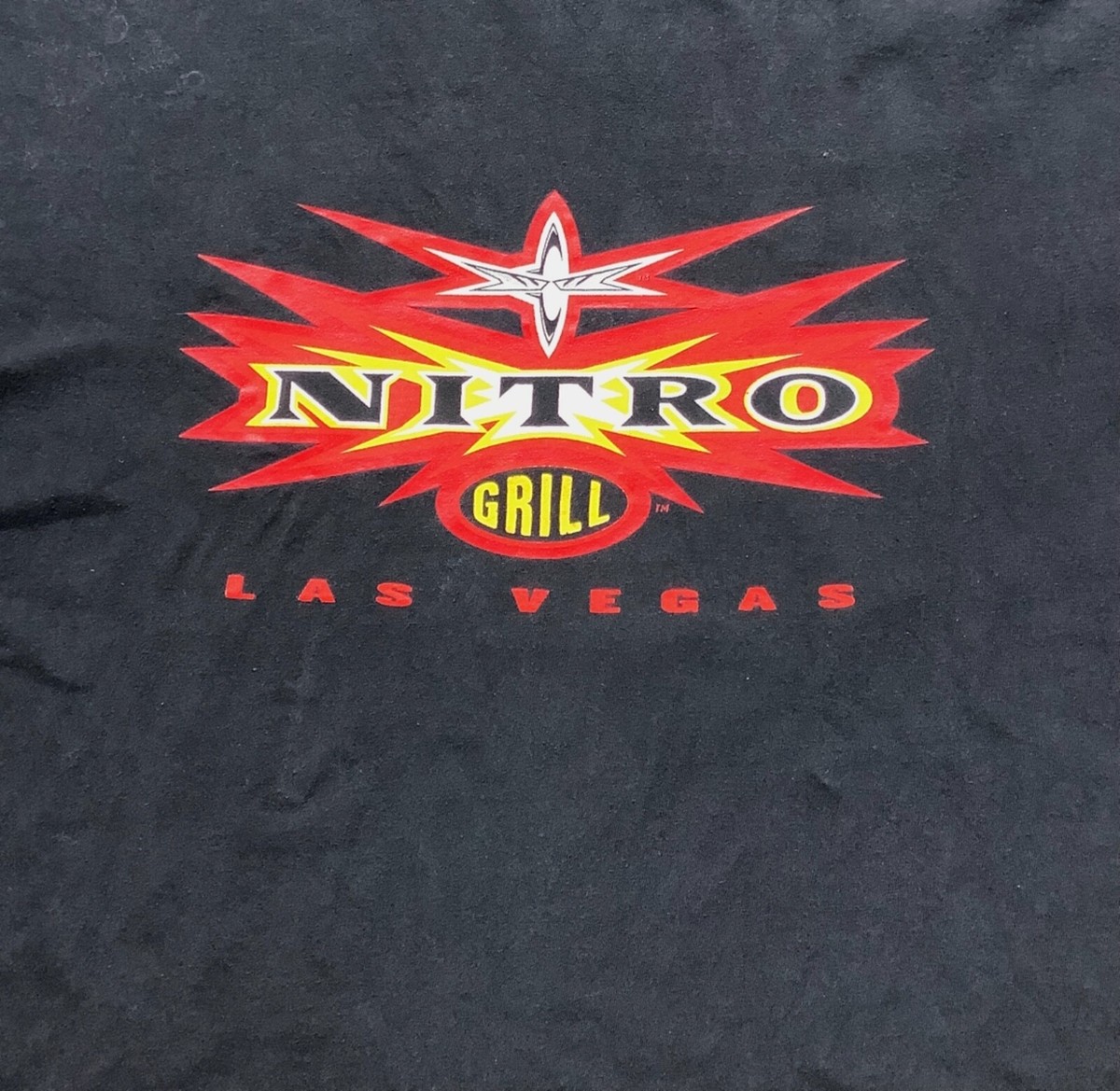 トップス 90s WCW MONDAY NITRO TV TOUR T shirts Vintage 90s WCW Monday Nitro t shirt XL World Championship