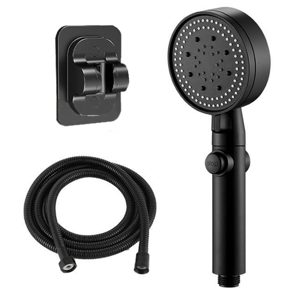 Shower Head And Hose Set Universal High Pressure Chrome Water Saving