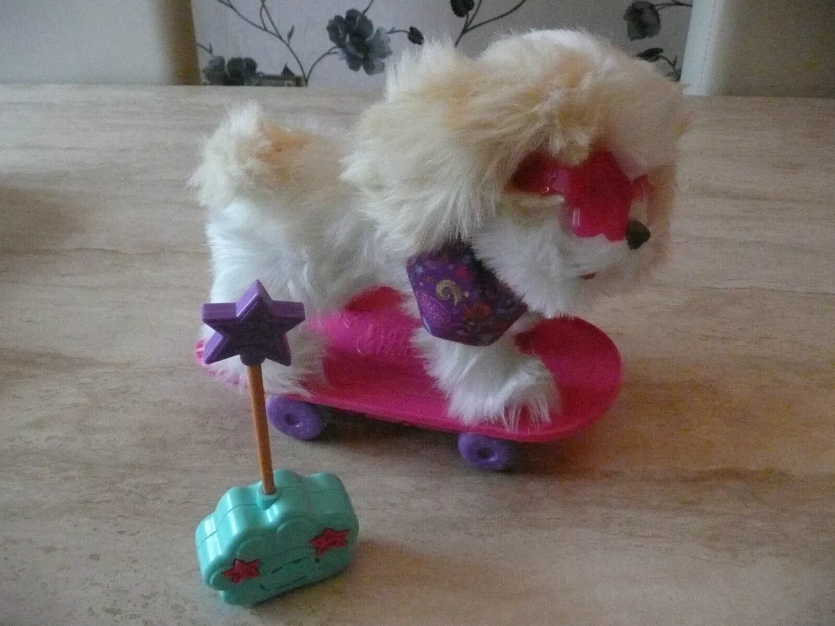 FURREAL FRIENDS TRIXIE SKATEBOARD PUPPY DOG