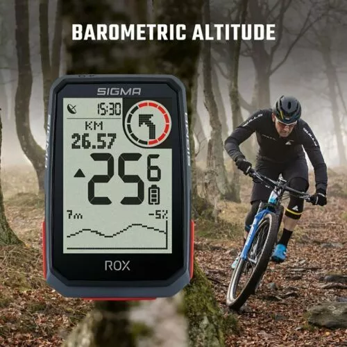 Ciclocomputador sigma rox 4.0 gps hr set