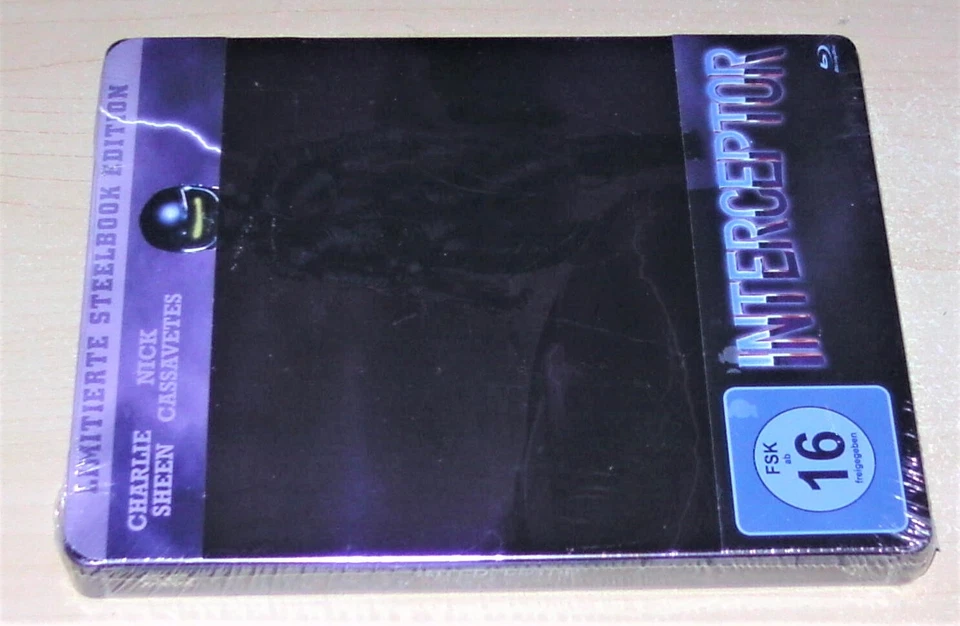 INTERCEPTOR THE WRAITH UNCUT MIT CHARLIE SHEEN BLU RAY LIMITIERTE STEELBOOK NEU - Bild 4 von 4