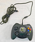 Original Xbox OEM DUKE Black Controller with Breakaway Cable CLEANED & TESTED