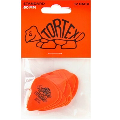 トランプ orange orange 2-Pack Dunlop Tortex .60mm Orange Picks (418P.60) 24-Picks Total