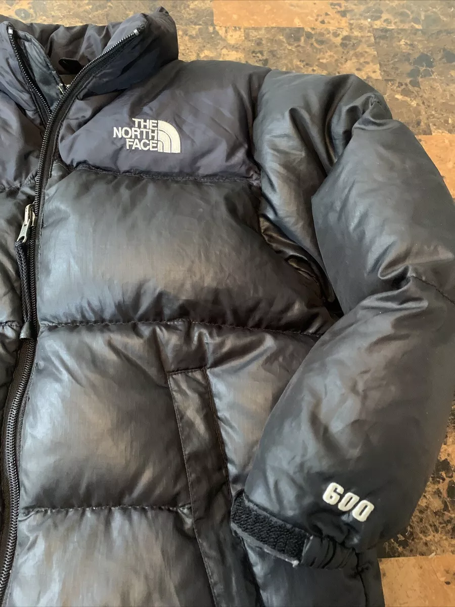 The North Face Black Jacket 600 Puffer Boys Kids XL