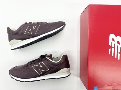 New Balance CM 996 HC2 Burgundy Gold Size 9.5 Men Leather Shoes NB Vtg.