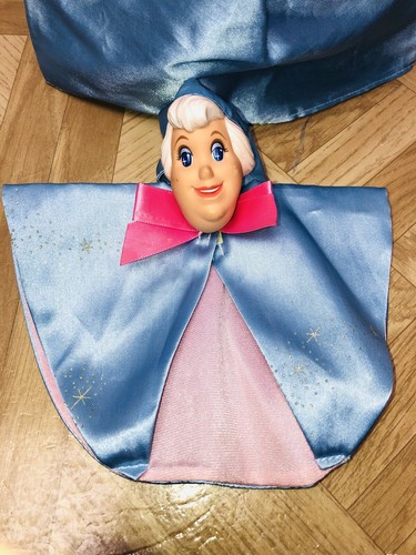 Mattel Disney Cinderella Fee Patin Maske Kostüm Set 1992 “ LESEN “ - Bild 2 von 8