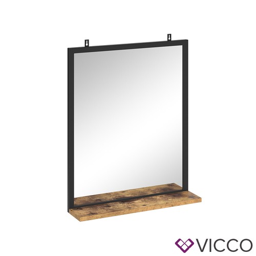 Vicco espejo Fyrk espejo de baño con estante - Imagen 2 de 8