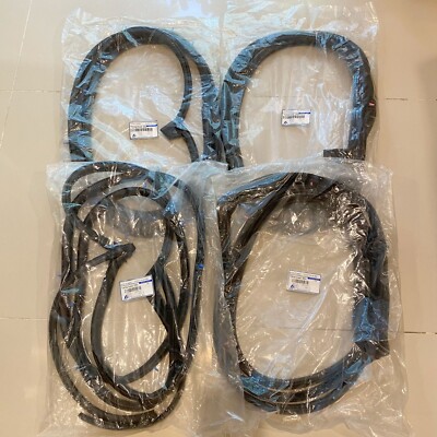 2001-2008 Honda FIT JAZZ GD1 GD2 GD3 GD4 GD5 4 door weatherstrip rubber seal