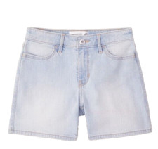 ABERCROMBIE  FITCH High-Rise Denim Shorts - Light Blue - NWT Girls 13/14