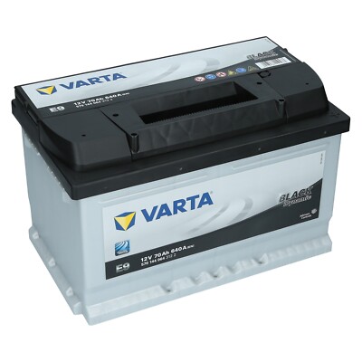 Varta 12V 70 Ah 640A/EN E9 Black Dynamic Autobatterie Starterbatterie NEU