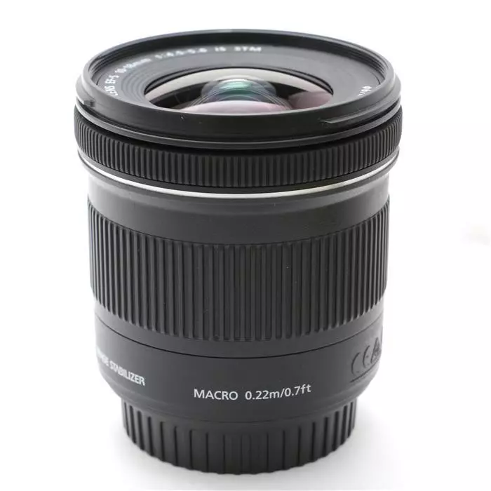 Canon EF-S10-18mm F4.5-5.6 IS STM Wide Zoom Lens Japan Domestic Version New