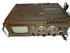 1977 Jc Penney 685-1011 Solid State Tv Radio Cassette Recorder Portable Vintage