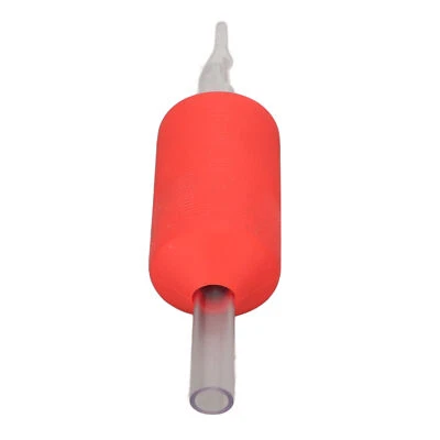 20pcs Tattoo Handle Grip 25mm 5RT Individual Package Tattoo Hand Tube Red BST