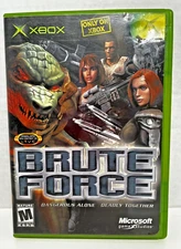 Brute Force -Microsoft Xbox 2003 Complete with Manual and Case - Tested