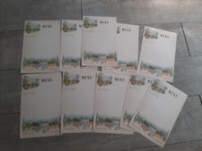 lot 10 menus vierges vittel grande source vittelloise saison menu
