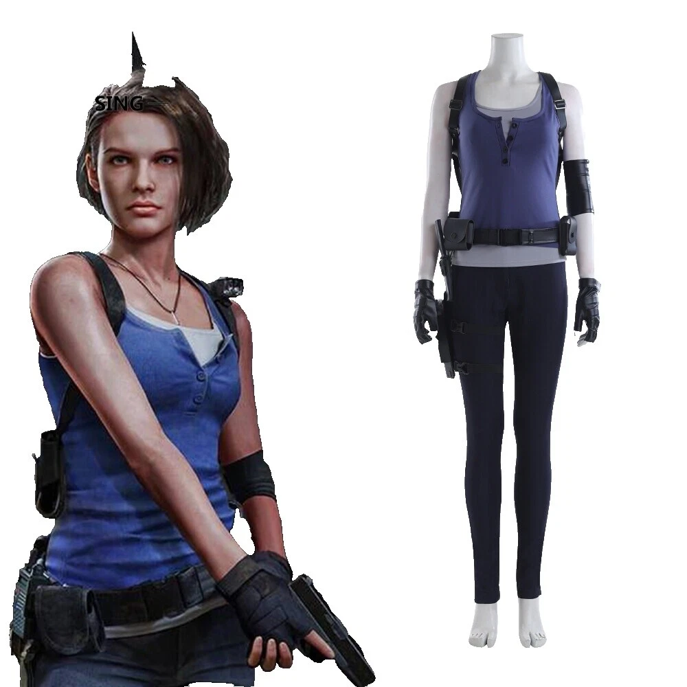 Denim Complete Outfit Costumes for Women