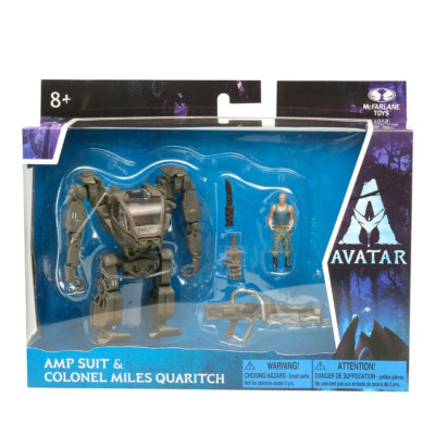 McFarlane Toys Avatar Amp Suit & Colonel Miles Quaritch Deluxe Action Figure