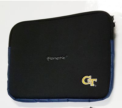 Georgia Tech Imprinted Netbook Tablet Sleeve Fits 9'' - 11'' Neoprene FREESHIP