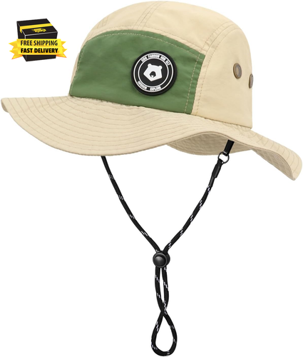 Children Waterproof Quick-Drying UPF 50+ Sun Hat,Toddler Kids Summer Wide Brim B