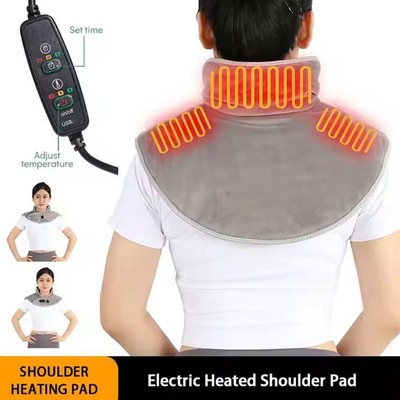 Neck Heating Pad Wrap Heated Shoulder Massager USB Electric Relie Cervical WCK