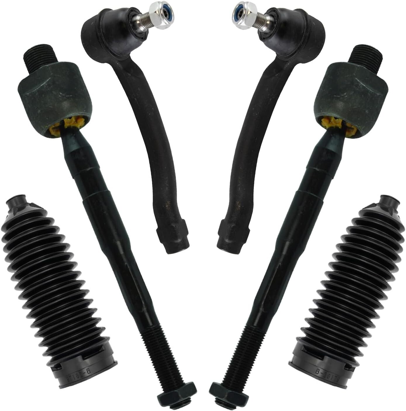 TRQ Front Steering Kit For 09-15 Honda Pilot