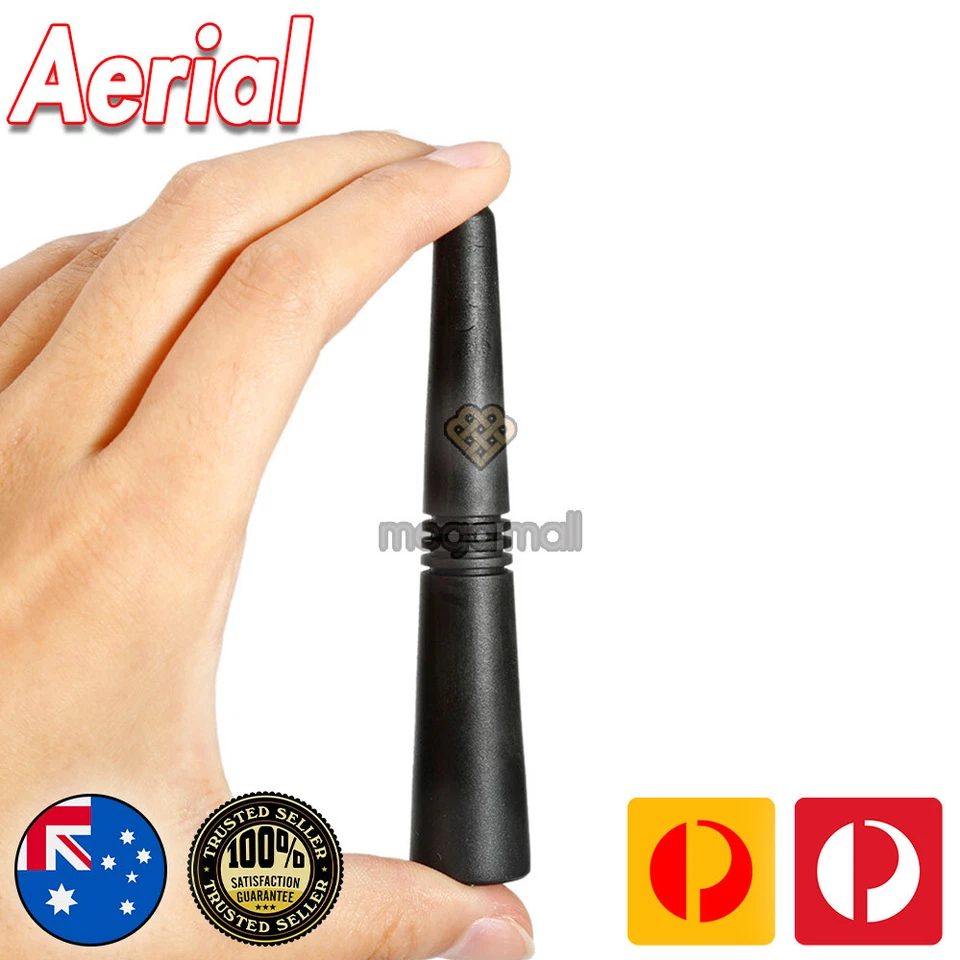 Antena / Antena Stubby Bee Sting para Jeep Patriot Negro Goma Flexi 9CM Foto 2 de 4