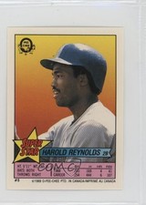 1989 Super Star Sticker Backs Harold Reynolds Dave Smith Mickey Tettleton 0au4