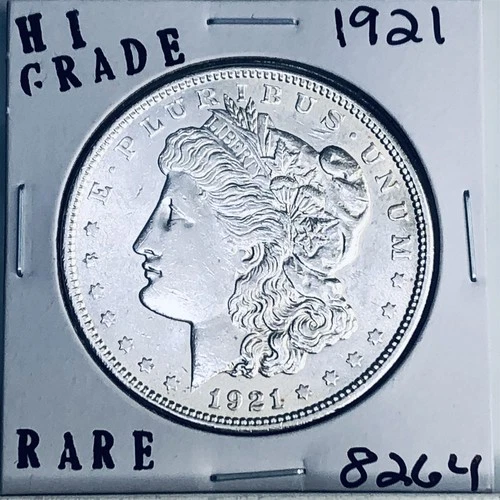 1921 MORGAN SILVER DOLLAR HI GRADE GENUINE U.S. MINT RARE COIN 8264