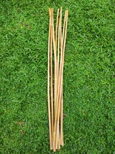 Rattan Cane Sticks 2pcs Flexible Natural 1 cm diameter 40 inches length