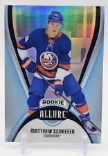 2025 Upper Deck Allure Matthew Schaefer Extended Rookie Blue Line Autograph #AR-MS card