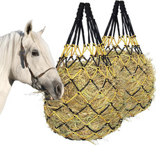 2PCS Hay Net for Horses,Slow Feed Hay Bag for Horses Goat Sheep,Hanging Hay Feed