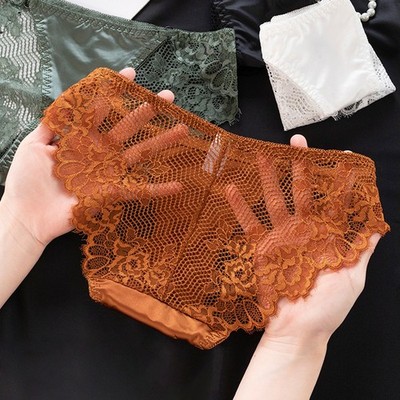Low Waist Damen Unterwäsche Spitze Unterwäsche Brandneu Zustand Low Rise Desig