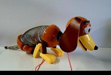 Toy Story Slinky Dog Pull Toy With Wheels Disney Pixar Collectible Dachshund